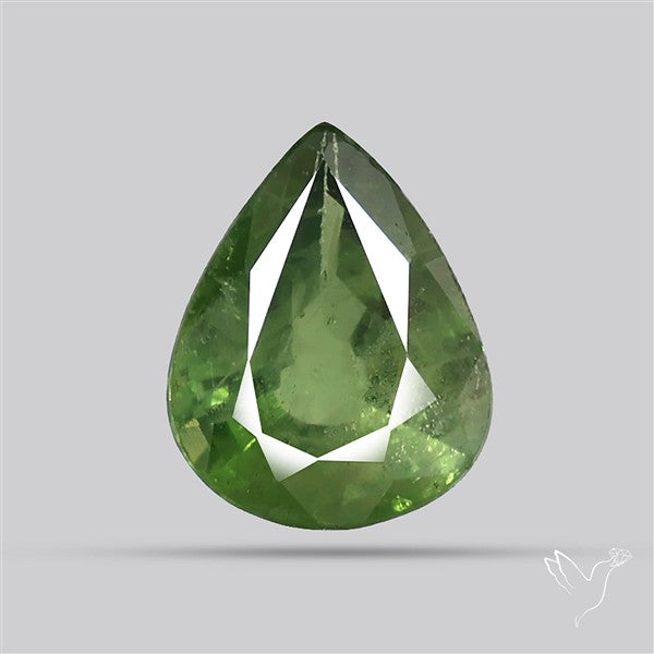 Faceted Green Multi Sapphire Fine Gemstone