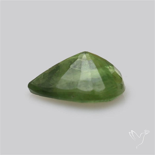 Faceted Green Multi Sapphire Fine Gemstone