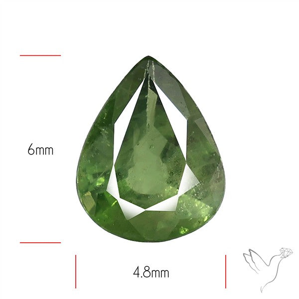 Faceted Green Multi Sapphire Fine Gemstone