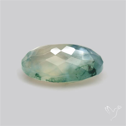 Faceted Moss Agate