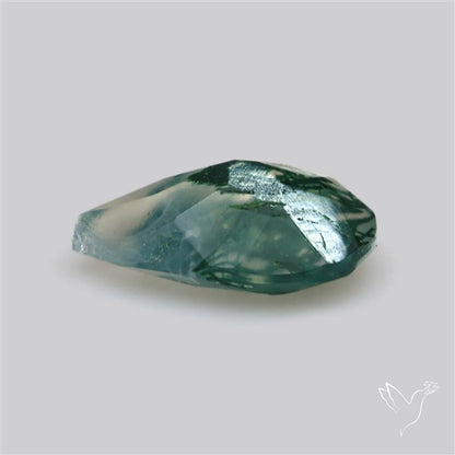Faceted Moss Agate