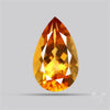 Brandy Citrine Faceted Fine Gemstone Rare Large Sized