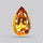 Brandy Citrine Faceted Fine Gemstone Rare Large Sized
