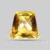 Citrine Faceted Yellow Fine Gemstone Rare Large Sized