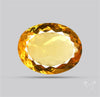 Citrine Faceted Yellow Fine Gemstone Rare Large Sized