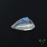 Indian Rainbow Moonstone Faceted Fine Gemstone High Grade
