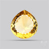 Citrine Faceted Yellow Fine Gemstone Rare Large Sized