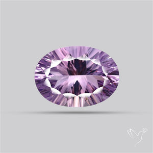 Concave Cut Amethyst Fine Gemstone