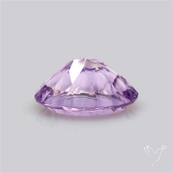 Concave Cut Amethyst Fine Gemstone