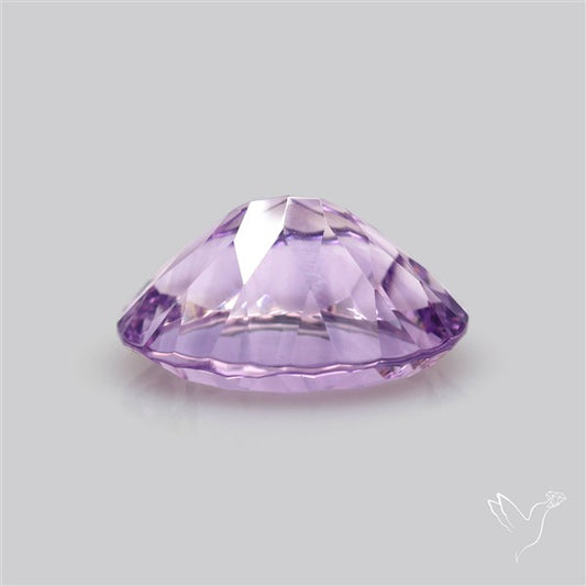 Concave Cut Amethyst Fine Gemstone