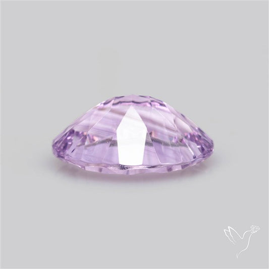 Concave Cut Amethyst Fine Gemstone
