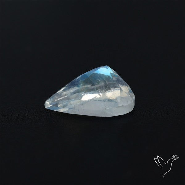 Indian Rainbow Moonstone Faceted Fine Gemstone High Grade