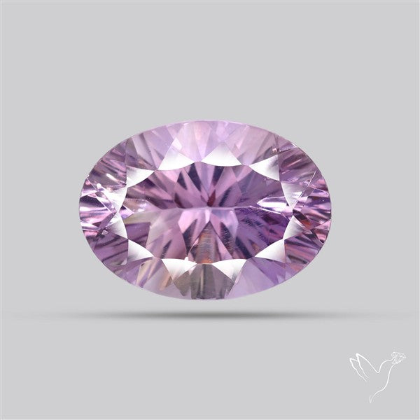 Concave Cut Amethyst Fine Gemstone