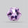 Concave Cut Amethyst Fine Gemstone