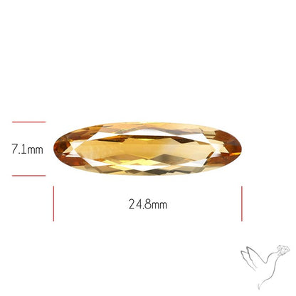 Beer Quartz Faceted Fine Gemstone