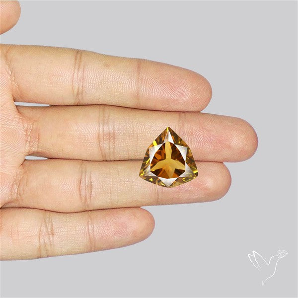 Beer Quartz Faceted Fine Gemstone