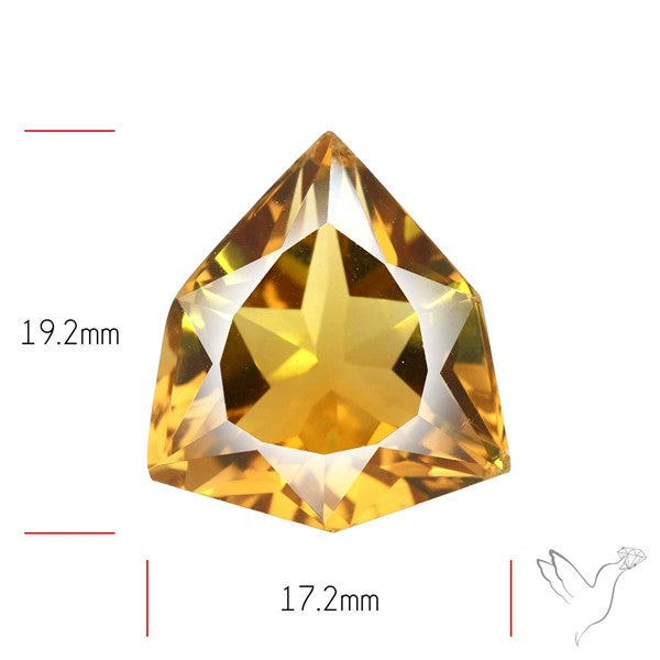 Beer Quartz Faceted Fine Gemstone