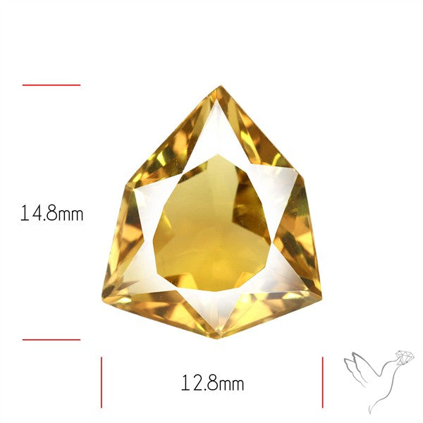 Beer Quartz Faceted Fine Gemstone
