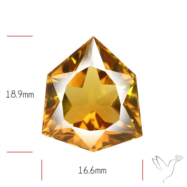 Beer Quartz Faceted Fine Gemstone