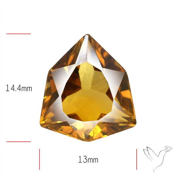 Beer Quartz Faceted Fine Gemstone