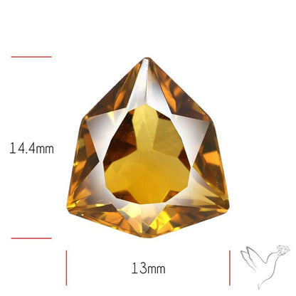 Beer Quartz Faceted Fine Gemstone