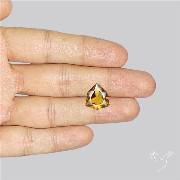 Beer Quartz Faceted Fine Gemstone