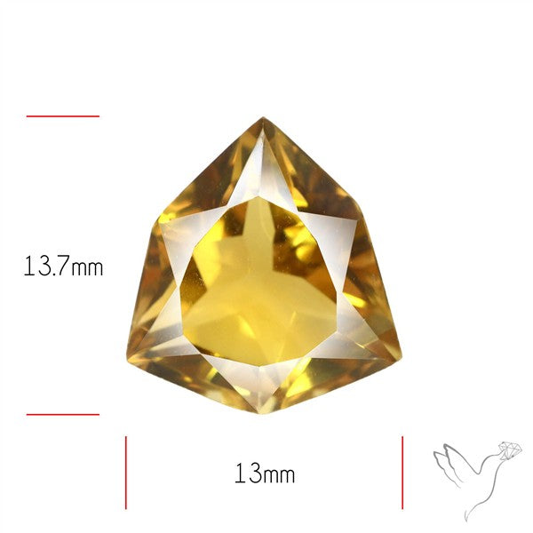 Beer Quartz Faceted Fine Gemstone