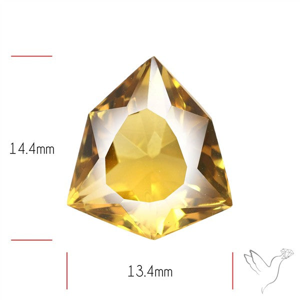 Beer Quartz Faceted Fine Gemstone