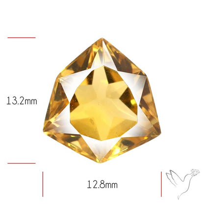 Beer Quartz Faceted Fine Gemstone
