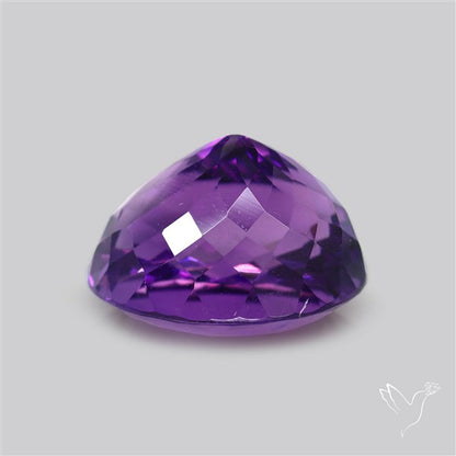 Russian Amethyst Vivid Purple Faceted Fine Gemstone Rare Large Sized