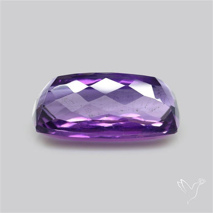Russian Amethyst Vivid Purple Faceted Fine Gemstone Rare Large Sized