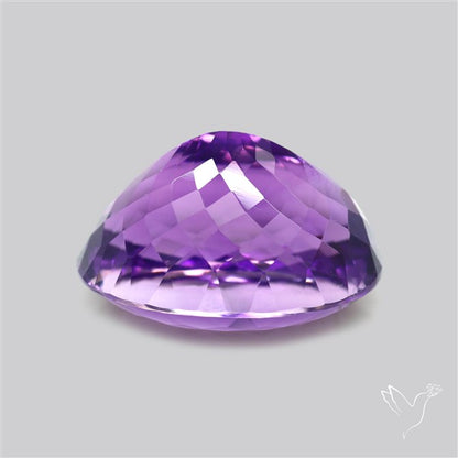 Russian Amethyst Vivid Purple Faceted Fine Gemstone Rare Large Sized