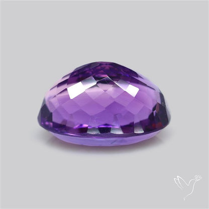 Russian Amethyst Vivid Purple Faceted Fine Gemstone Rare Large Sized