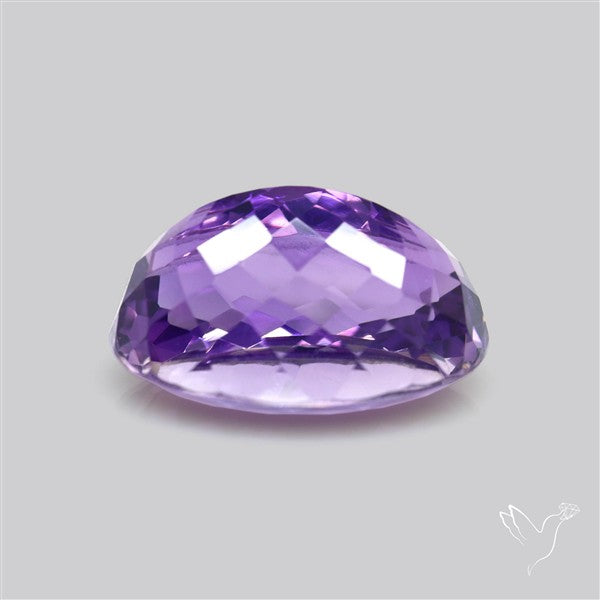 Russian Amethyst Vivid Purple Faceted Fine Gemstone Rare Large Sized