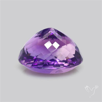 Russian Amethyst Vivid Purple Faceted Fine Gemstone Rare Large Sized