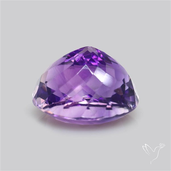 Russian Amethyst Vivid Purple Faceted Fine Gemstone Rare Large Sized