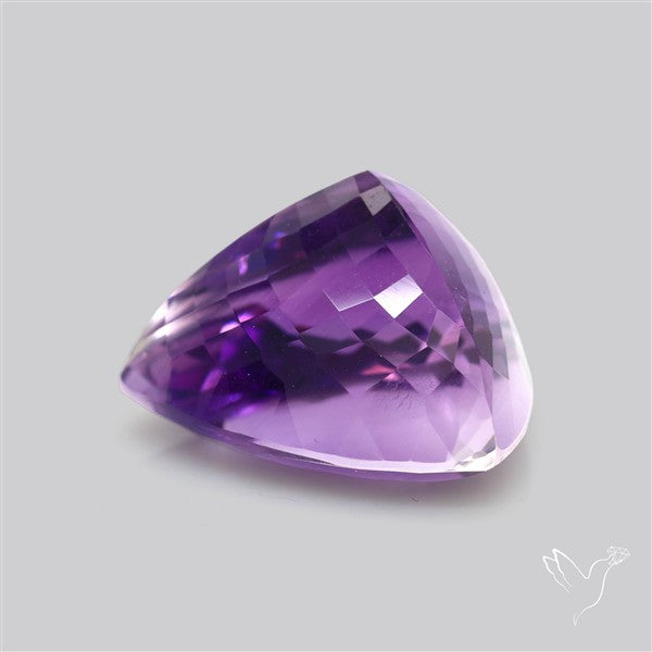 Russian Amethyst Vivid Purple Faceted Fine Gemstone Rare Large Sized