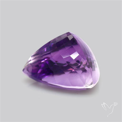 Russian Amethyst Vivid Purple Faceted Fine Gemstone Rare Large Sized