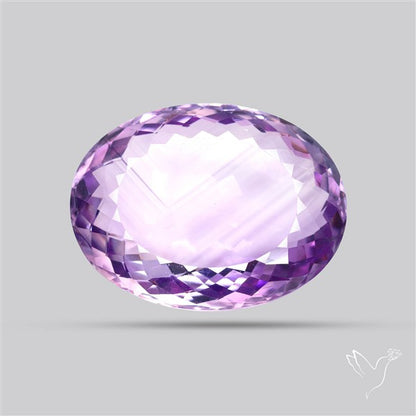 Brazilian Amethyst Clear Large Faceted Fine Gemstone