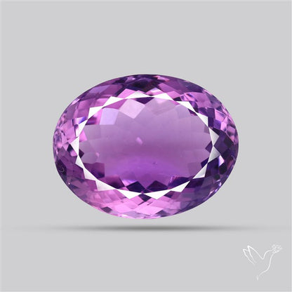 Brazilian Amethyst Clear Faceted Fine Gemstone