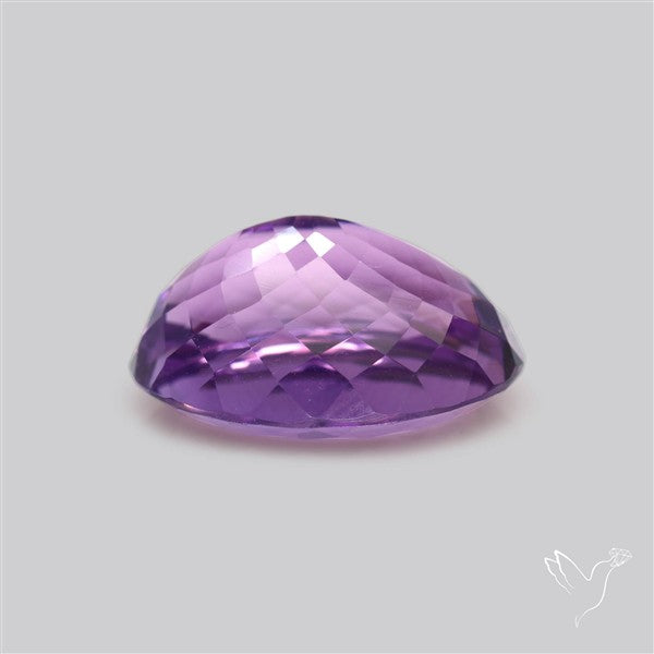 Brazilian Amethyst Clear Faceted Fine Gemstone