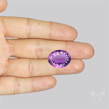 Brazilian Amethyst Clear Faceted Fine Gemstone