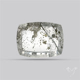 Rare Pyrite Included Quartz Cabochon