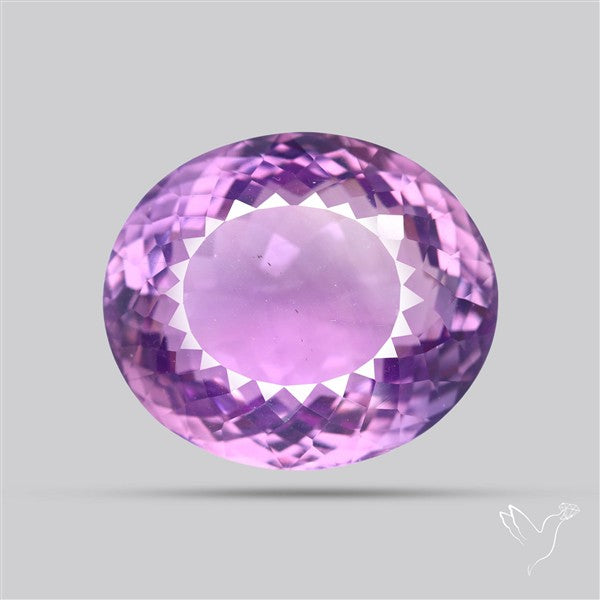 Brazilian Amethyst Clear Large Faceted Fine Gemstone