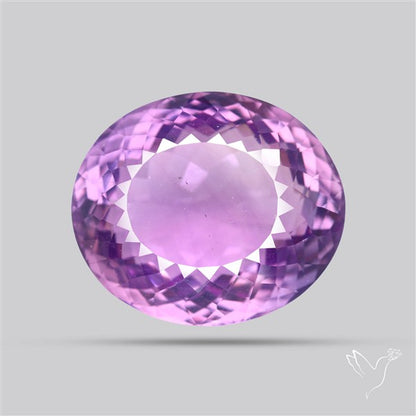 Brazilian Amethyst Clear Large Faceted Fine Gemstone