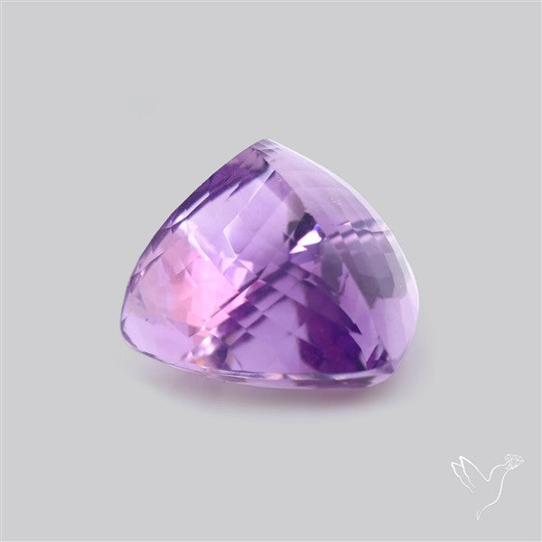 Brazilian Amethyst Clear Large Faceted Fine Gemstone