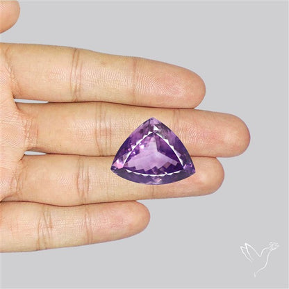 Brazilian Amethyst Clear Large Faceted Fine Gemstone