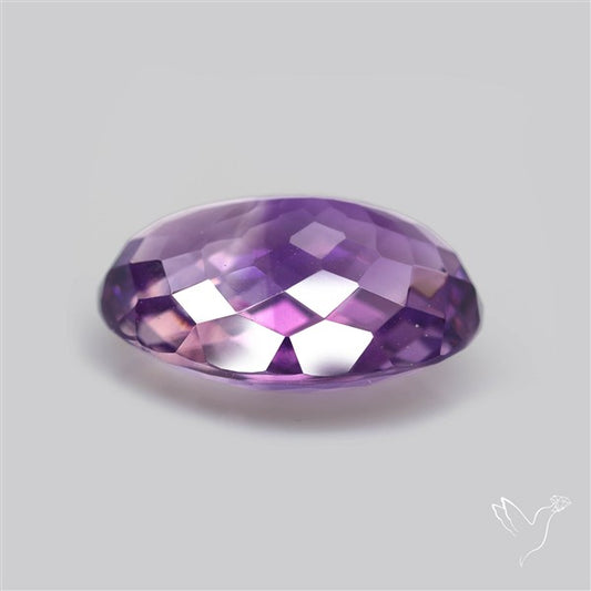 Brazilian Amethyst Clear Faceted Fine Gemstone