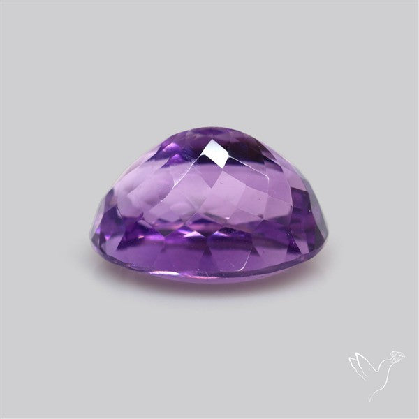 Brazilian Amethyst Clear Faceted Fine Gemstone