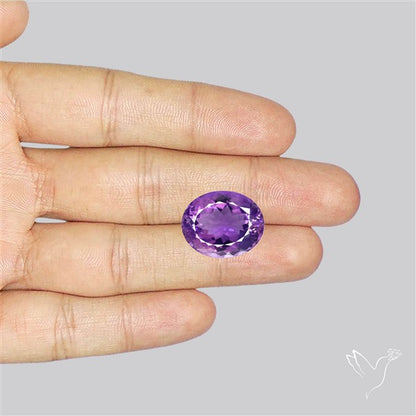 Brazilian Amethyst Clear Faceted Fine Gemstone